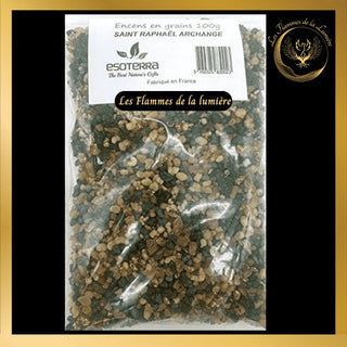 Encens Saint Raphaël Archange 100g - en grains - Esoterra disponible chez Les Flammes de la Lumière