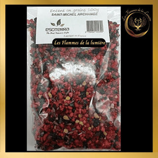 Encens Saint Michel Archange 100g - en grains - Esoterra disponible chez Les Flammes de la Lumière