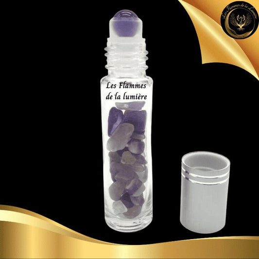 Améthyste - Roll-On Diffuseur - 9cm disponible chez Les Flammes de la Lumière