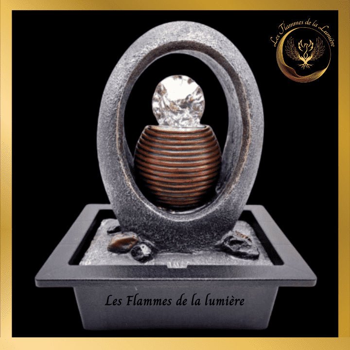 TrÚs belle Fontaine à eau - Arche en résine - 29cm - led disponible chez Les Flammes de la LumiÚre