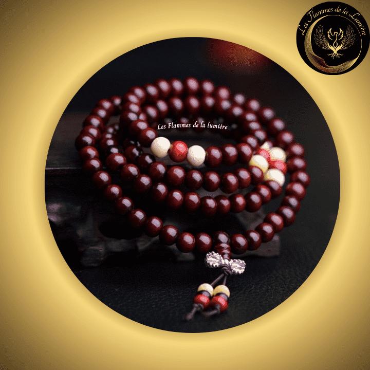 Malas Tibétains en bois & en pierre