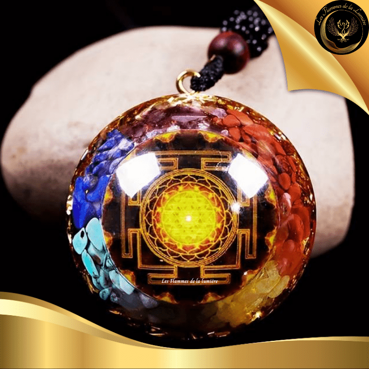 Collier Orgone 7 chakras