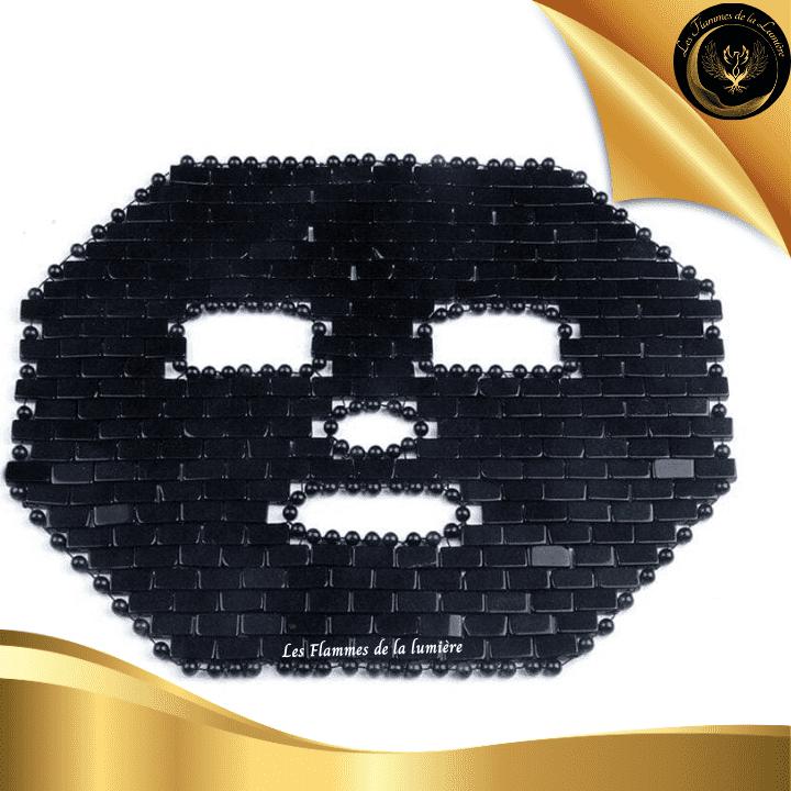 Masques en pierres semi-précieuses