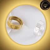 Bague atlante - protection - acier inoxydable - 7mm disponible chez Les Flammes de la Lumière