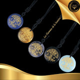 Beau Collier en avec la Géométrie Sacrée de l'Arbre de Vie disponible chez Les Flammes de la Lumière