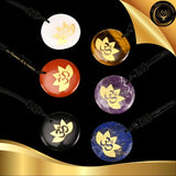 Beau Collier avec la Géométrie Sacrée OM disponible chez Les Flammes de la Lumière