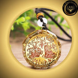 Beau Collier - pendentif orgone - Arbre de Vie disponible chez Les Flammes de la Lumière