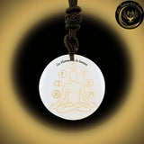 Beau Collier Chakra Yoga disponible chez Les Flammes de la Lumière