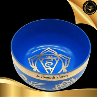 Bol Tibétain Chantant - 12 cm - 650g - Chakra Gorge disponible chez Les Flammes de la Lumière