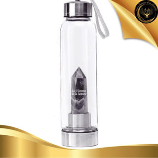 Améthyste - Bouteille Tadasana Pointe - 550ml disponible chez Les Flammes de la Lumière