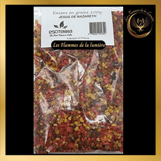 Encens de Jésus de Nazareth 100g - en grains - Esoterra disponible chez Les Flammes de la Lumière