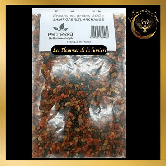Encens Saint Gabriel Archange 100g - en grains - Esoterra disponible chez Les Flammes de la Lumière