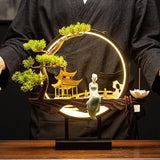 Féérique & Elégant Porte-Encens Japonais lumineux disponible chez Les Flammes de la Lumière