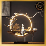 Féérique & Elégant Porte-Encens Japonais lumineux disponible chez Les Flammes de la Lumière