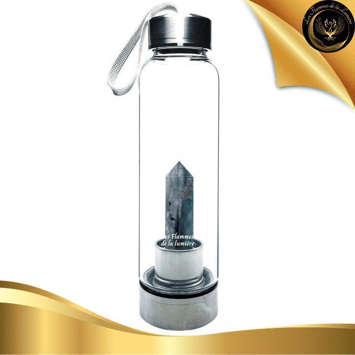 Fluorite multi- Bouteille Tadasana Pointe - 550ml disponible chez Les Flammes de la Lumière