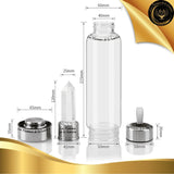 Howlite - Bouteille Tadasana Pointe - 550ml disponible chez Les Flammes de la Lumière