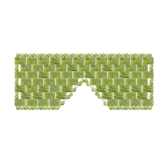 Jade verte - Masque oculaire Efficace - Massage des yeux - antifatigue - anti-âge - anti cerne - Thérapie par le froid ou par le chaud disponible chez Les Flammes de la Lumière