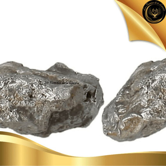 Météorite Sikhote-Alin de Qualité AA - 3cm - Pierre Brute disponible chez Les Flammes de la Lumière