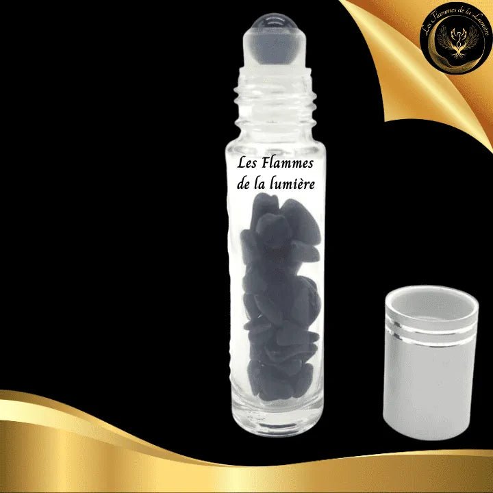 Obsidienne - Roll-On Diffuseur - 9cm disponible chez Les Flammes de la Lumière