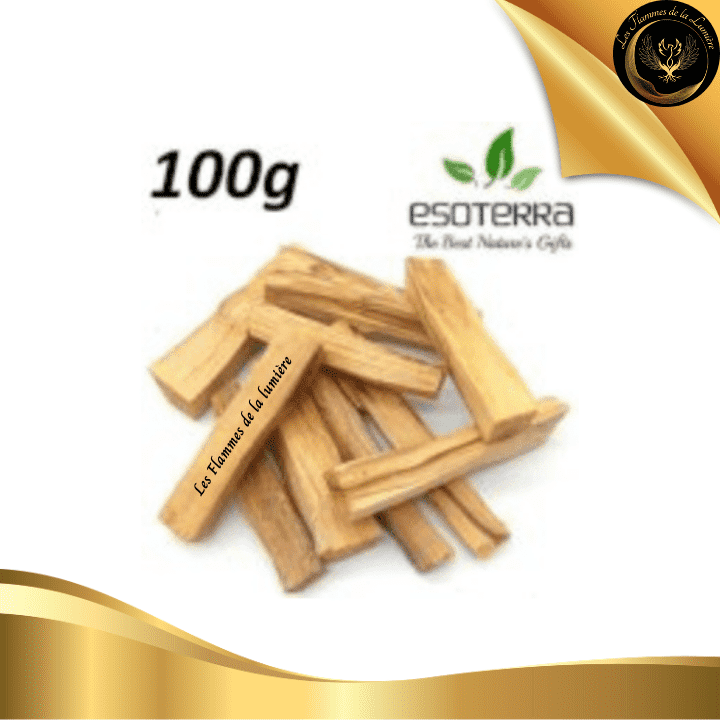 Palo Santo du Pérou - Bois sacré Purification - 50g ou 100g - ESOTERRA disponible chez Les Flammes de la Lumière