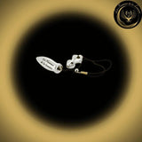 Pendule Thot (ou karnak) - avec Témoin - en Métal argent - Pendule Egyptien disponible chez Les Flammes de la Lumière