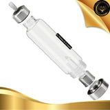 Quartz Tourmaline - Bouteille Tadasana Pointe - 550ml disponible chez Les Flammes de la Lumière